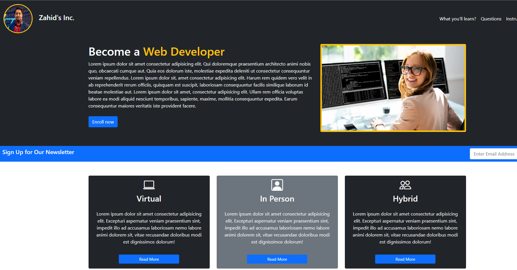 Microsoft website preview image